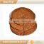Biodegradable tree ring mulch mats