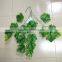 CHY070915 Landscaping decorative artificial green grape leaf artificial tree leaves