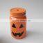 colorful halloween decoration skull glass jar with lid