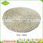 Maize woven round straw placemats