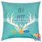 Rose Flower Printing Cotton Pillowcase Sofa Decorative Cushion Cover Pillow Case