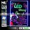lighting led new products on china market  express led writing board,led board write,led display board for 2016
