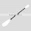 Portable adjustable carbon fiber kayak paddle