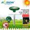 Aosion Improved Outdoor Garden Yard Farm Solar Snake repeller with LED light and battery case AN-A816D