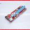 Newest PCIE 1X to 16X +USB 3.0 Extender Cable Sata to IDE 4PIN PCI-E Molex Risers with Power Supply for Bitcoin Litecoin Miner