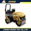 Plastic asphalt compactor vibratory roller,ride-on double drums vibratory roller with perkins engine with great price