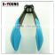 14028 New Style Kitchen and Barbecue Grill Tongs Silicone Plastic Handle Food Tong