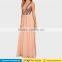 Sexy deep v neck custom made chiffon sequin adult princess maxi dresses for women sexy party evening long gown