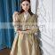Fashion Ladies Khaki Color windbreaker Wind Coat