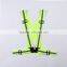 2017 high visibility reflective jogging vest running elastic vest elastic waist belt