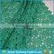 Best Selling Water Soluble 100 Polyester Emerald Green Lace Fabric for Dress