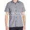 Men's Stripe Texture Shirt with Chest Pocket