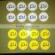 Custom strong self-adhesive 3m reflective vinyl stickers