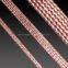 Flexible braided copper tapes