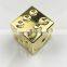 Popular 2017 hot sell usa Brass finger hand spinner cube