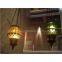 Flush Mount 1 Light Classical Droplight Restoring Ancient Ways Antique Brass Spray Lacquer Glass Metal