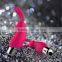 Sex Toy Rabbit Ears Vibrator for Women G spot Silicone Plastic