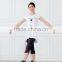 Adult asymmetrical relaxed graphic dance t-shirt