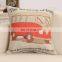 Hot Selling Bus Pattern Pillow Sofa Cushion