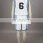 Made Kuroko's Basketball Daiki Aomine Teiko Middle School's Basketball Team Uniform White Number 6 Cosplay Costume