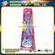 Fashion custom design cartoon plastic rock guitar toy with music