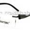 Rimless wood/bamboo temples optical frame