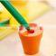 Novelty 5pcs/lot Cute Flower Pot Ballpoint Pens Lovely Sunflower Students Stationery Pen Creative School Supplies Kids Gift