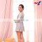 Pink Grey Silver Fiber Radiation Maternity Dress for Pregnant Women