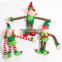 ISO9001 Baby Christmas soft elf plush toy/Christmas elf doll