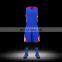Blue color college team basketball uniform jersey custom name number