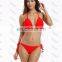sexy triangle single rise scrunch bottom swimwear micro thong bikinis