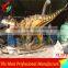 Craft fiberglass dinosaur for amusement park
