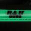 green color glow in the dark led pvc bar mat with factory supply
