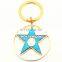 Popular Wholesale Quality GIFT Metal G SHINING FASHION KEY CHAIN Keyring