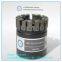 Hot-pressed impregnated wire-line diamond core drilling bit