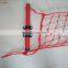 HDPE Knotted Braided Twisted Ski Slope Safety Net, Polycarbonate Poles