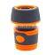 Plastic 6-point garden hose fast water-filled plastic connector