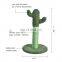 Hot Selling Good Quality Toweling Green Cactus Shape Pet Scratching tree,Cactus Shape Cat Tree