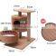 Four Seasons small cat climbing frame cat nest bed with cat ball for cat jumping/climbing/scratching