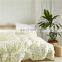 Yellow Flower print bedsheet home quilt bedding set 100% cotton
