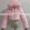 Women oversize 2020 Winter hooded faux fox fur crop coat Soft Fashion Clothing  Casual jacket