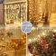 3Mx3M USB LED Curtain String Lights 8 Modes Fairy Garland Remote Control For New Year Christmas Outdoor Wedding Home Decor