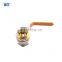 BT1041 high pressure level handle brass forged ball valve