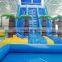 Manufacturer Large Adult Inflatable Forest Water Wet Slide With Small Pool For Clearance Sale