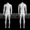 GH13S Men Ghost Mannequin Magic Headless Removable Fashion Window Display Male Model Glossy White Fiberglass Male Mannequin