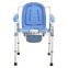 Cheap Wholesale toilet chair Adjustable Bath Chair Hospital Nursing Toilet Chair