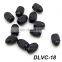 Black Aluminum Valve Stem Caps, Black Metal Bullet Alloy Tyre Wheel Air Dust Caps, Dome Cone Shape Tire caps