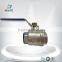 China Supplier 2 PCS 2Inch Two Ways Stainless Steel Female Thread Ball Valve