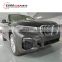 2020 X5 g05 M-TECH body kit for X5 G05 to MT style with front bumper rear bumper side skirt and over fenders PP material