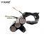 Modification ATV scooter motorcycle light switch handlebar mount 3 button on off turn signal light headlight spotlight switch